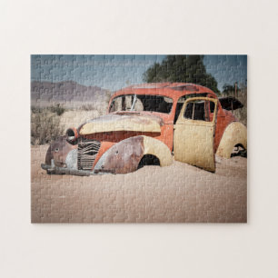 An Old Car. Jigsaw Puzzle