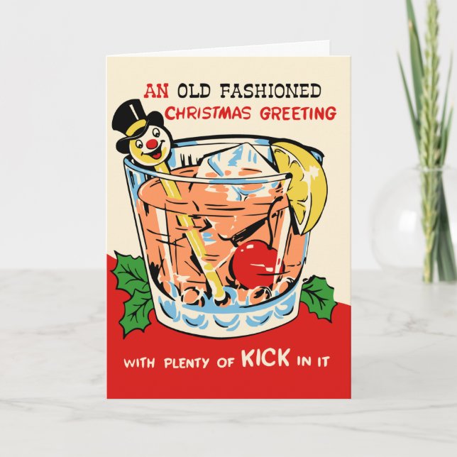 An Old Fashioned Christmas Card (Front)