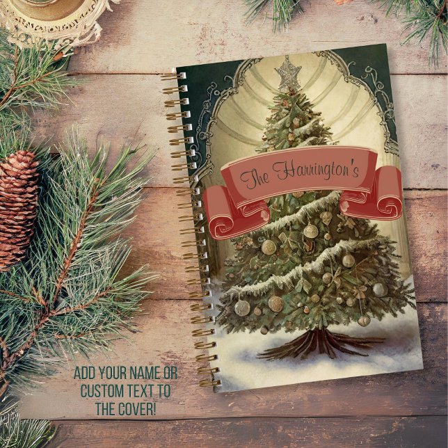 "An Old Fashioned Christmas" Christmas Journal (Celebrate the warmth and cheer of Christmases of yesteryear with this  Victorian Christmas journal.)
