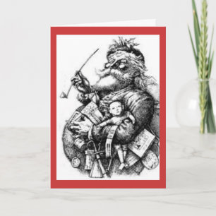 An Old Fashioned Christmas Holiday Card