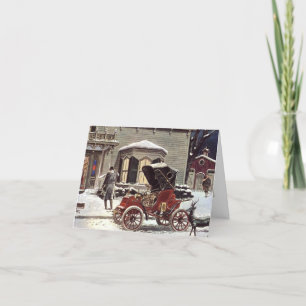 An Old Fashioned Christmas Holiday Card