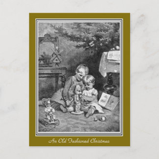 An Old Fashioned Christmas Postcard
