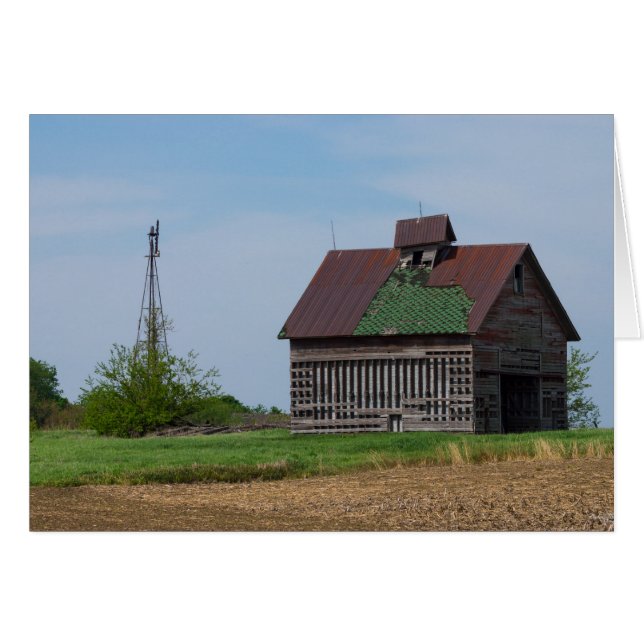An Old Illinois Barn (Front Horizontal)