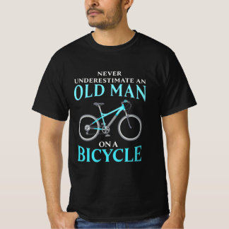 An Old Man On A Bicycle T-Shirt
