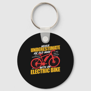 An Old Man With An Electrec Bike Key Ring