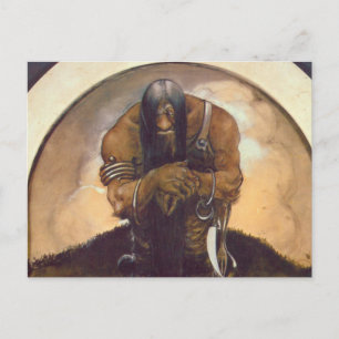 An Old Mountain Troll Postcard