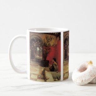 An Oleander by Alma Tadema, Vintage Flowers Coffee Mug