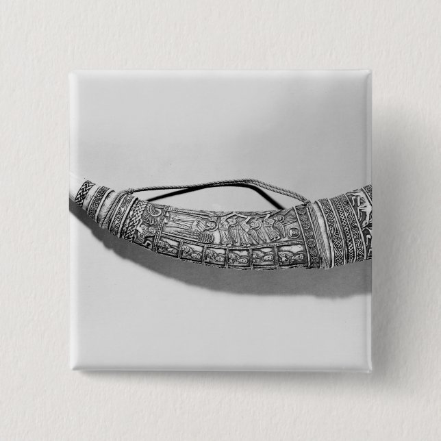 An oliphant 15 cm square badge (Front)