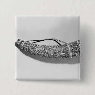 An oliphant 15 cm square badge