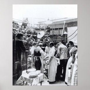 An Operation at Charing Cross Hospital Poster