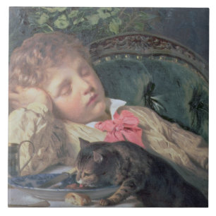 An Opportune Moment Ceramic Tile