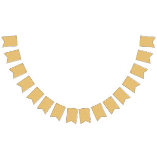 an orange and yellow background with circles bunting 