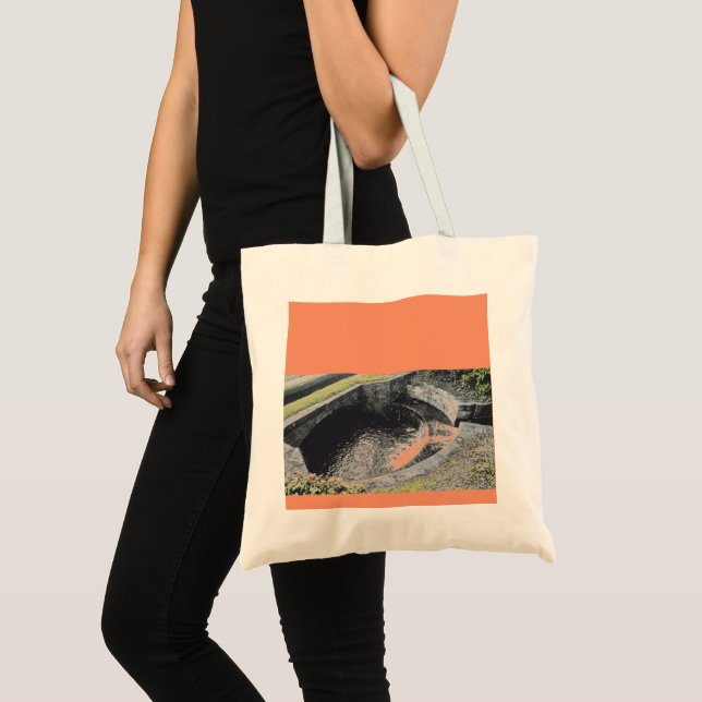 An Orange Pool in Welshpool Tote Bag (Front (Product))