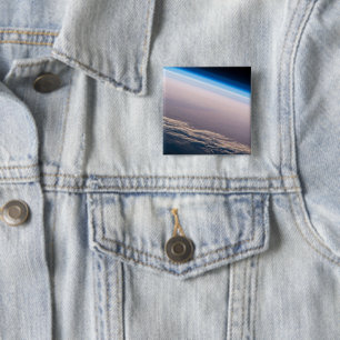 An Orbital Sunset Off The Coast Of Cabo San Lucas 15 Cm Square Badge