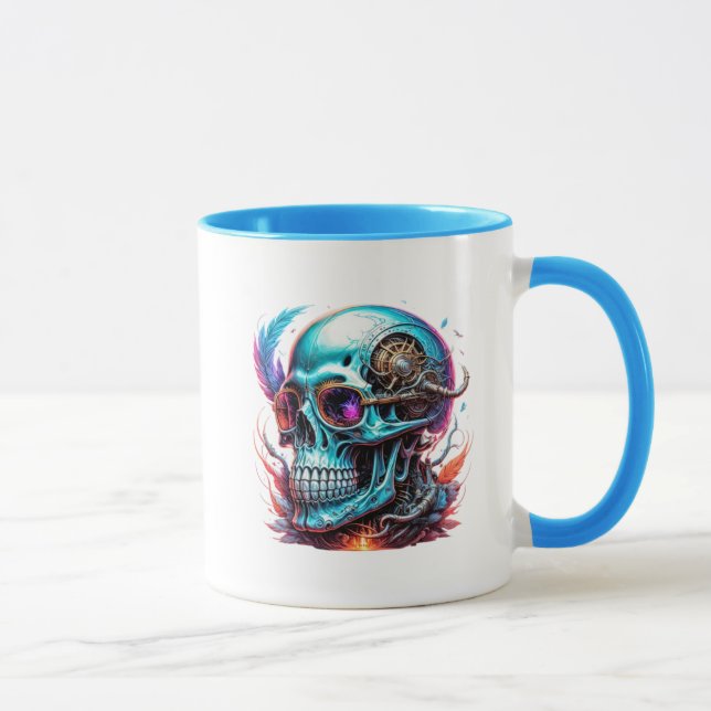 An original head of death. mug (Right)