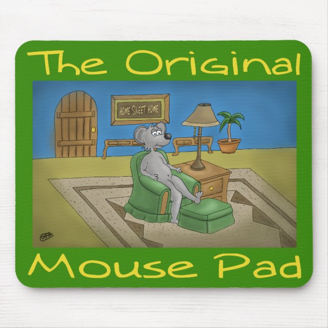 An Original Mouse Pad Green (Front)