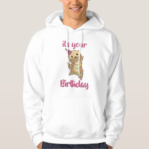 An Otter Birthday Wishes Cute Happy Otter Hoodie