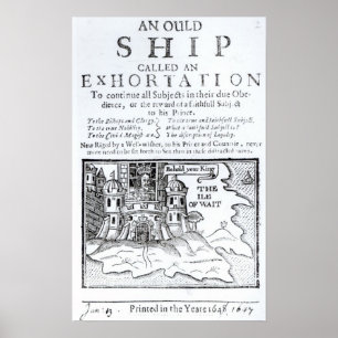 An Ould Ship called an Exhortation' Poster