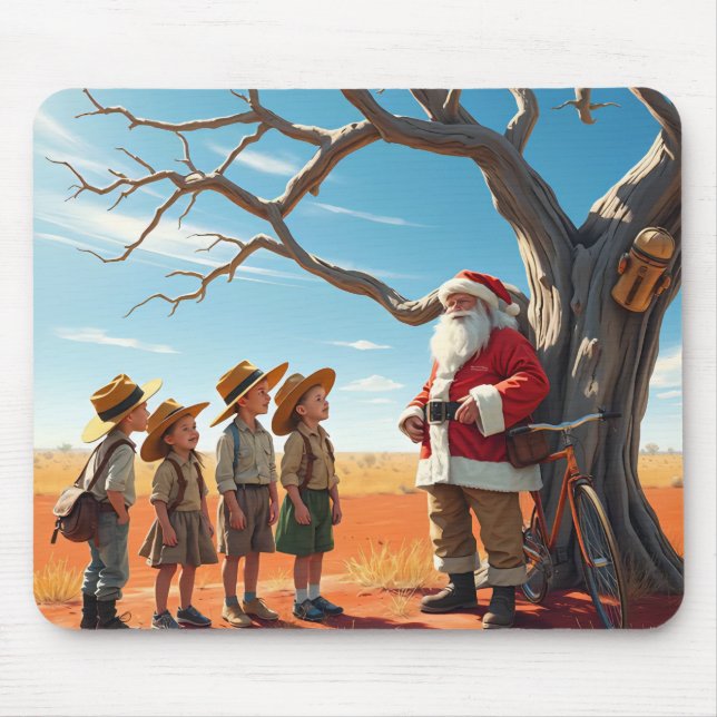 AN OUTBACK AUSSIE Christmas ~   Mouse Pad (Front)