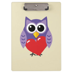 An Owly Love Clipboard