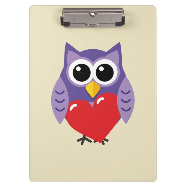 An Owly Love Clipboard (Front)