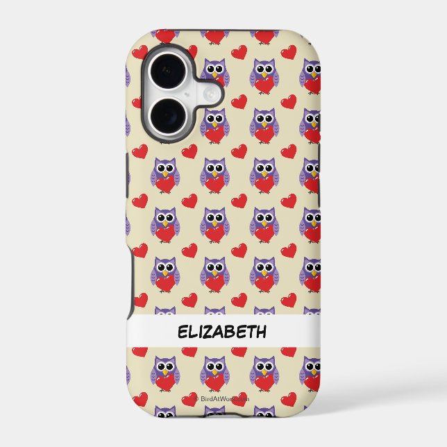 An Owly Love Pattern | Add Your Name (Back)