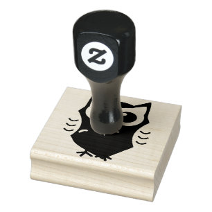 An Owly Love Rubber Stamp