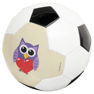 An Owly Love Soccer Ball