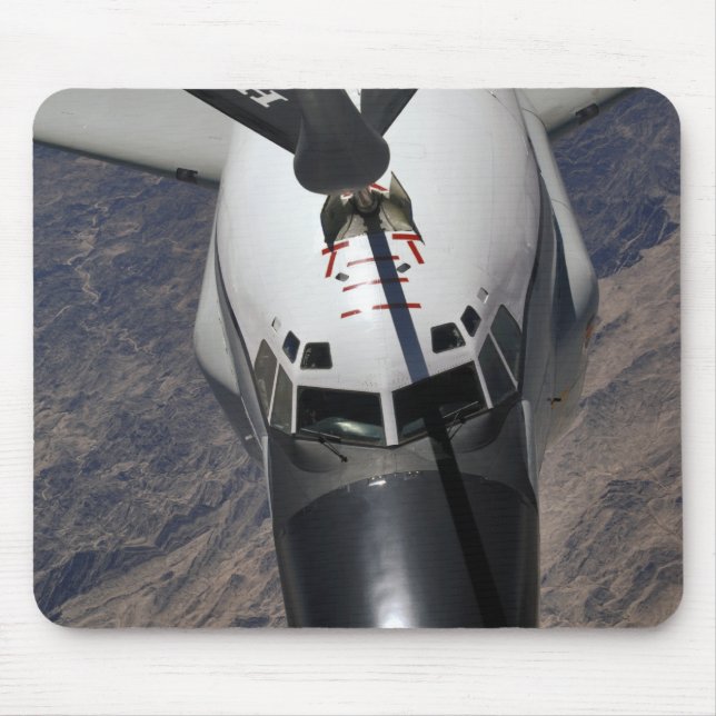 An RC-135 Rivet Joint Reconnaissance aircraft Mouse Pad (Front)