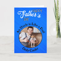 An uncle is like a dad personalised Fathers Day