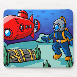 An Underwater Adventure Mouse Pad