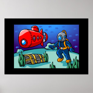 An Underwater Adventure Poster