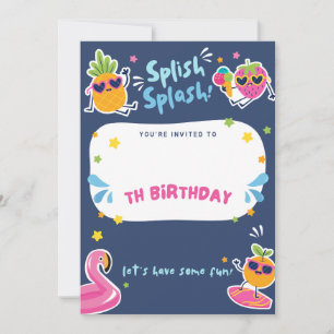 An unforgettable moment awaits birthday invitation