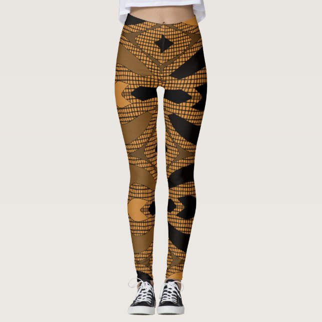 An unique multiple colour "Ratti_Creative_Arts"  Leggings (Front)