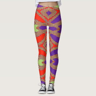 An unique multiple colour "Ratti_Creative_Arts" Leggings