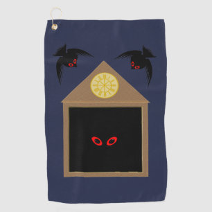 An Unkindness of Ravens Halloween Golf Towel