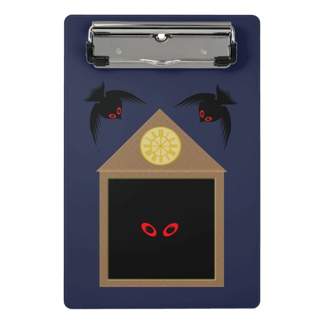 An Unkindness of Ravens Halloween Mini Clipboard (Front)