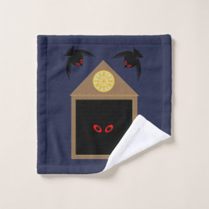 An Unkindness of Ravens Halloween Wash Cloth