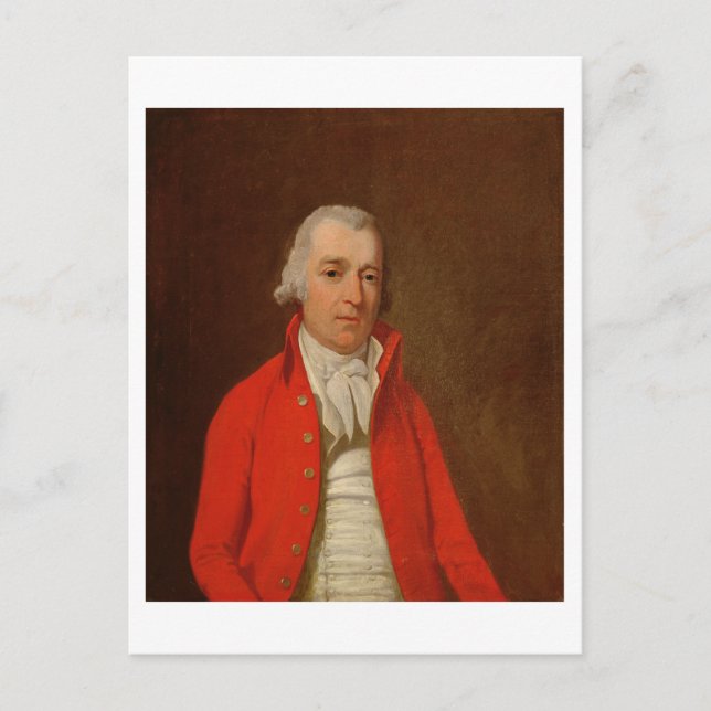 An Unknown Man (oil on canvas) Postcard (Front)