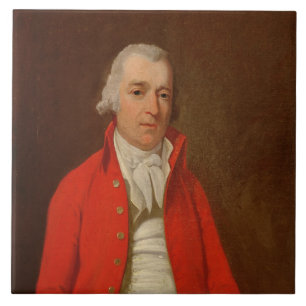 An Unknown Man (oil on canvas) Tile