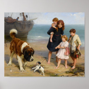 An Unlikely Pair Arthur John Elsley Poster