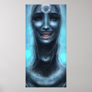 An Unsettling Smile 10 - A.I. Poster
