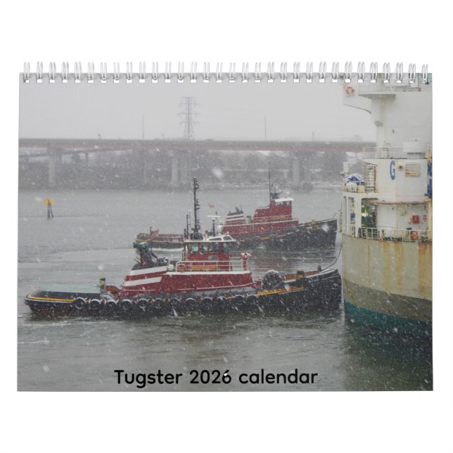 An unusual maritime themed calendar (Cover)