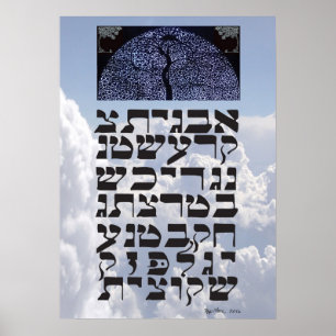 Ana b"Koach ~ Initial Letters Poster