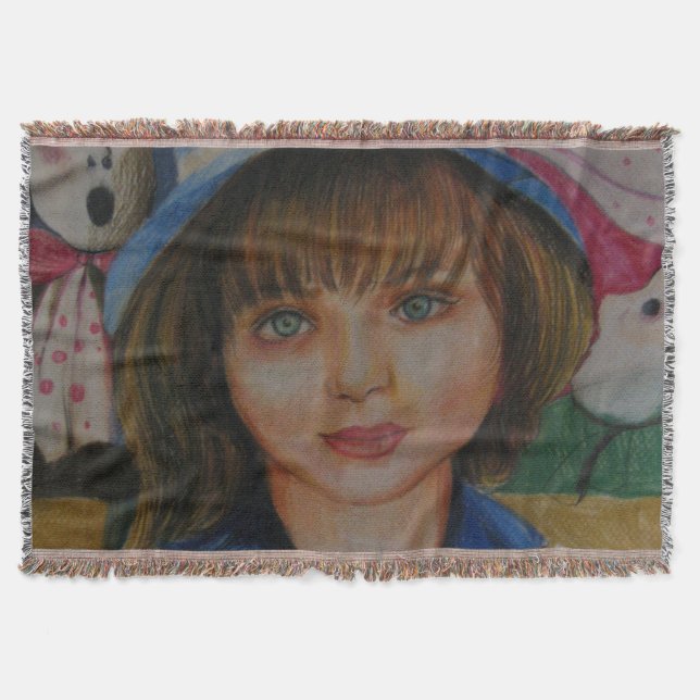 Ana Cruise Throw Blanket (Front)