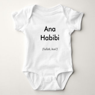 Ana Habibi, [Yallah, bosi!] Baby Bodysuit