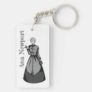 Ana & Hollis keychain