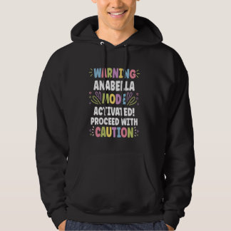 ANABELLA Personalised Name Funny Cute Custom ANABE Hoodie