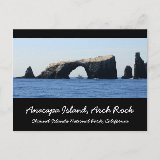 Anacapa Island Arch Rock Postcard