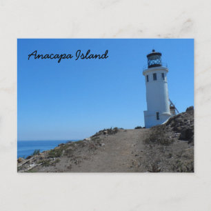Anacapa Island Lighthouse Postcard